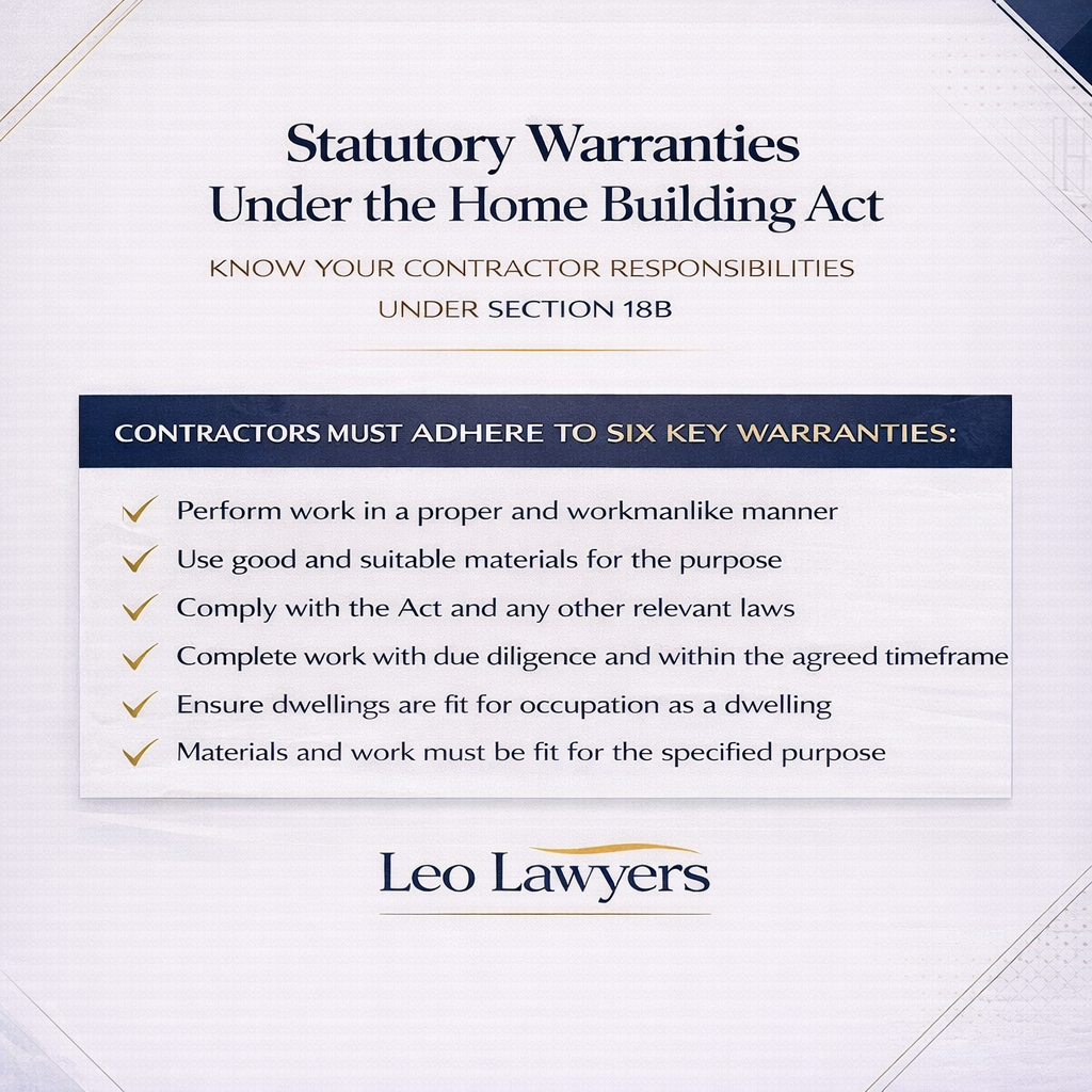 Statutory Warranties Infographic