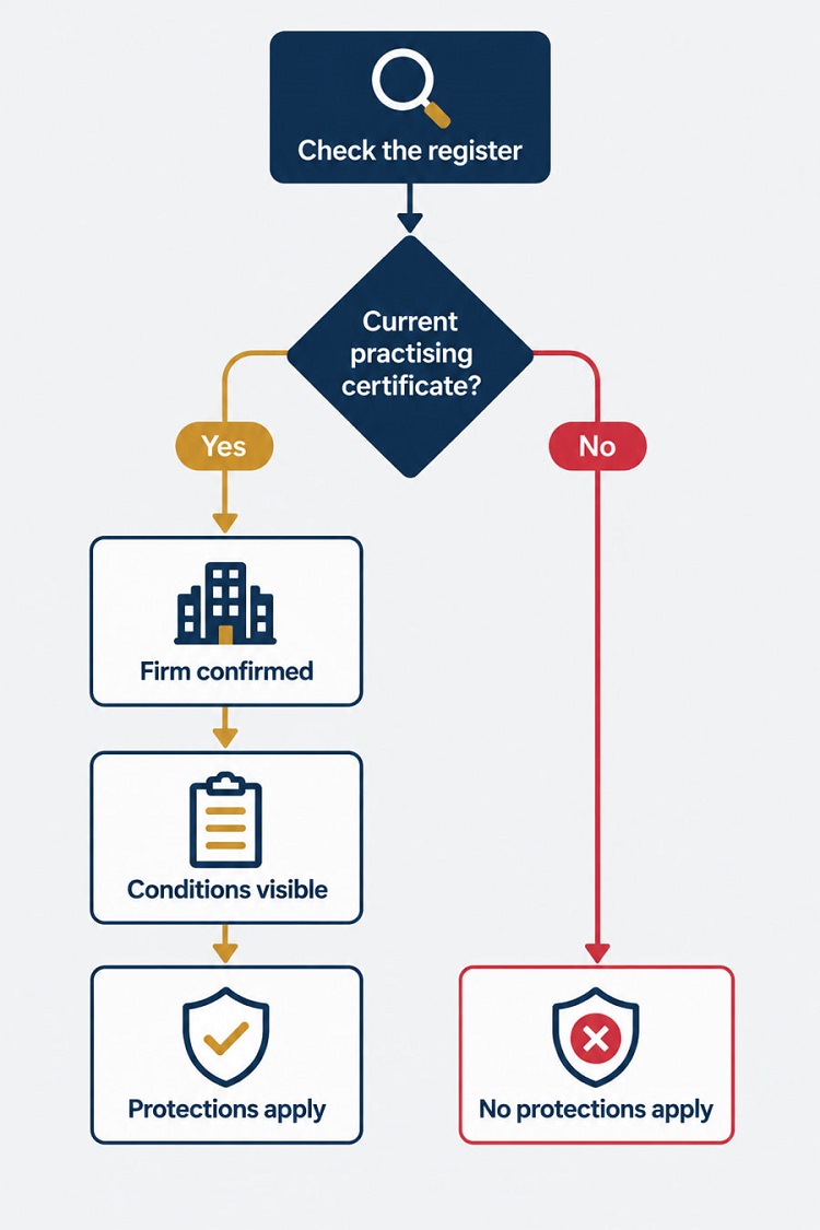Why the register matters before you engage - Leo Lawyers